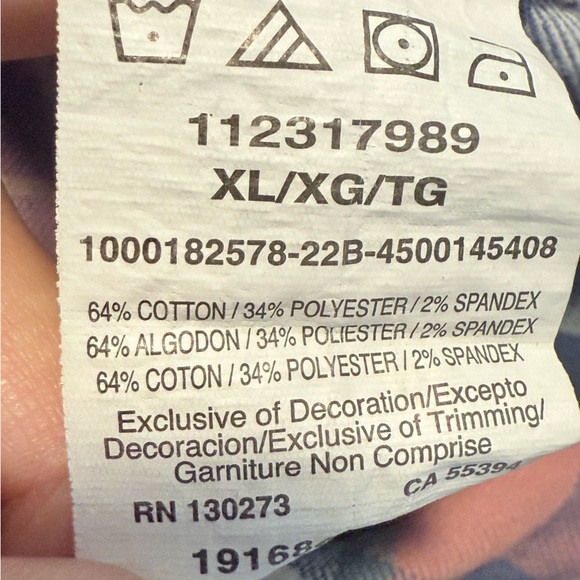 Wrangler Men's Casual Pink and Blue Checkered Shirt Size XL - Picture 6 of 8